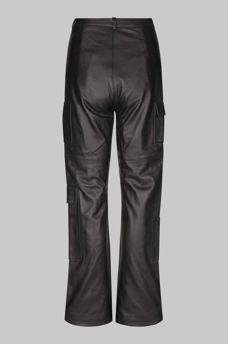 Deep Leather Pants